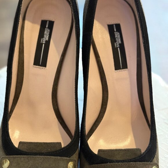 JEROME DREYFUSS lather two  PinPin Pump gray - Picture 5 of 10